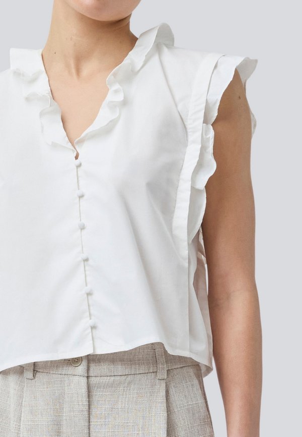NIKKO SOLID - Button-down blouse4
