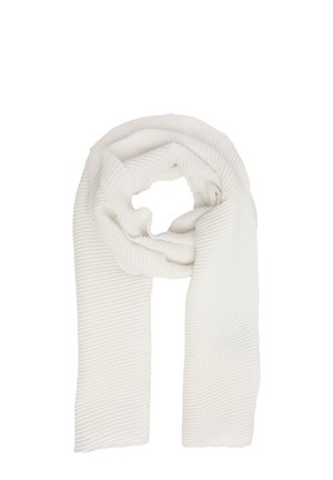 PLISSIERTER MIT GLITZER - Scarf - ecru