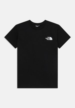 The North Face TEEN BOX TEE UNISEX - T-shirt de sport - black