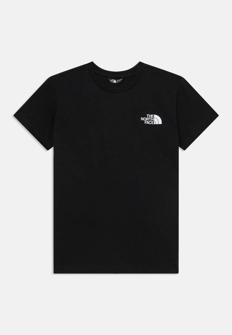 The North Face TEEN BOX REGULAR TEE UNISEX - Športne majice - black