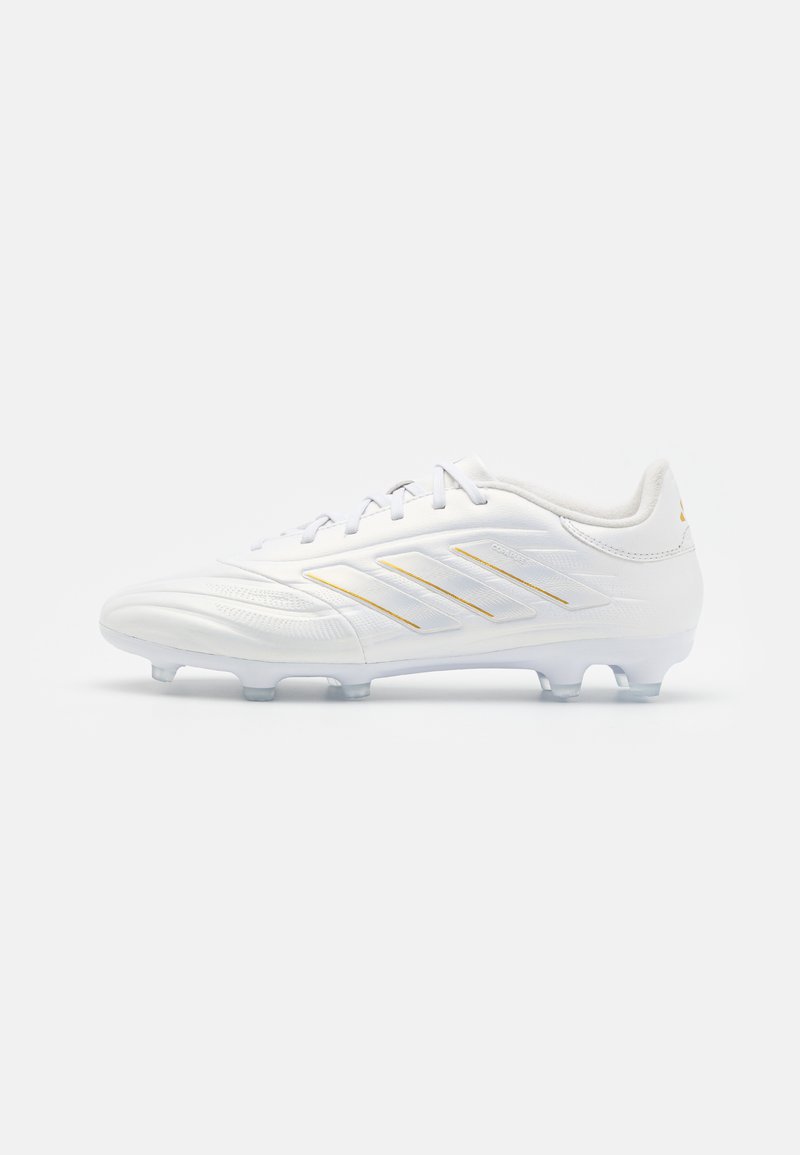 adidas Performance COPA PURE 2.0 LEAGUE FIRM GROUND - Scarpe da calcio per terreni duri - footwear white/gold metallic