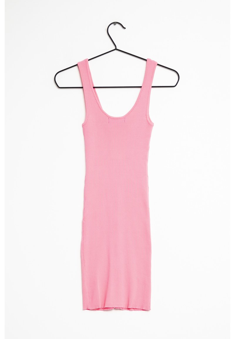 strapless open back dress ZARA. Ribbed pink top Tm/l  Hibuy market