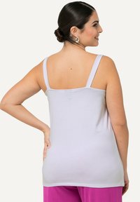 Ulla Popken LAYERED TANK - Top - snow white