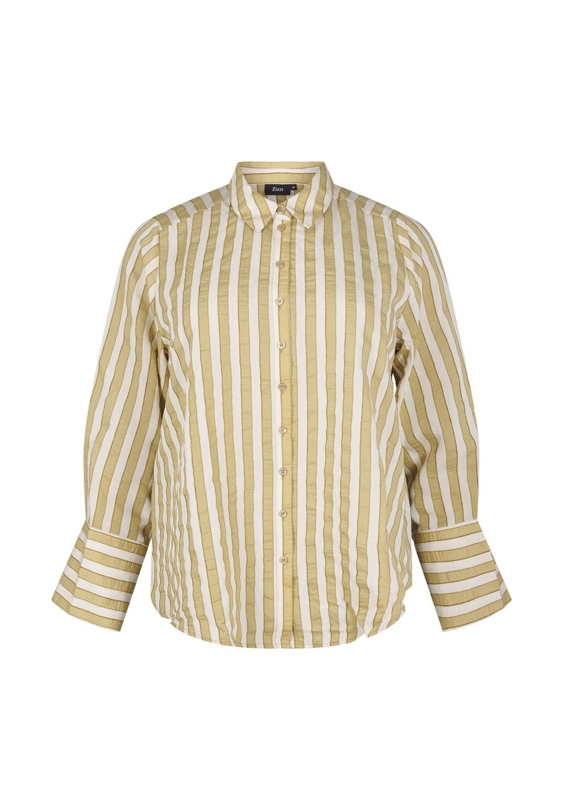 Zizzi Overhemdblouse groen