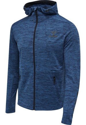Sweater met rits - dark grey