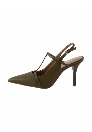 REGULAR FIT  - Decolleté - olive