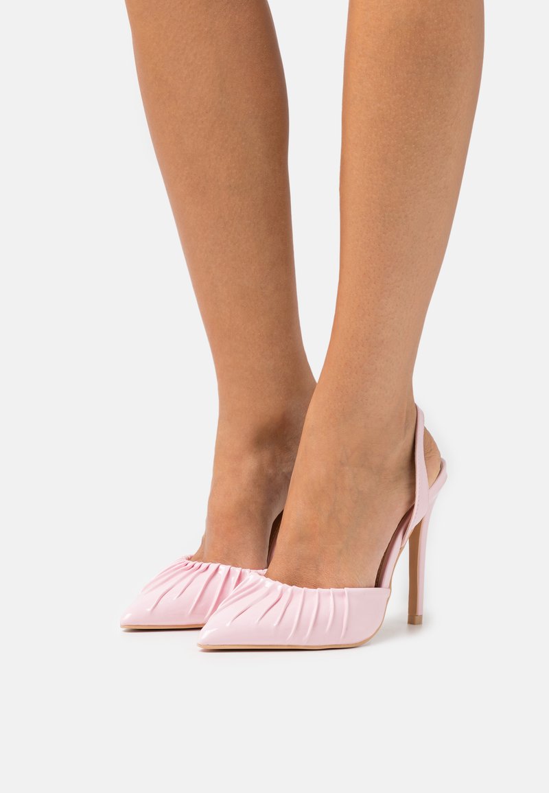 Glamorous Wide Fit Classic heels pale blush/light pink Zalando.ie