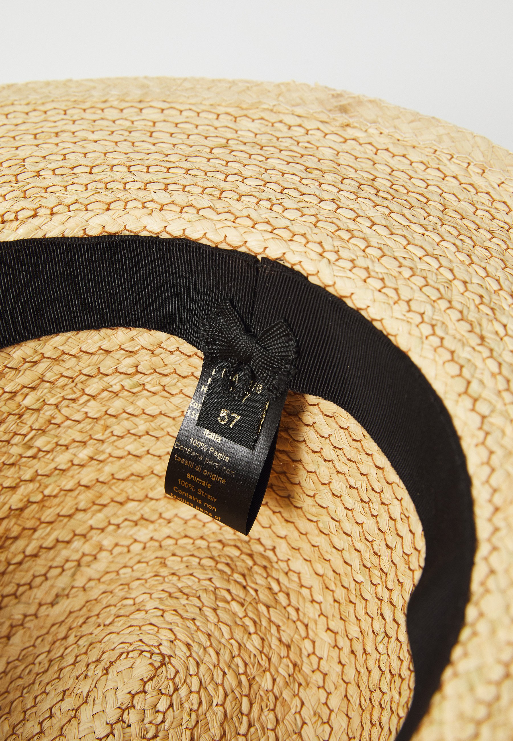 KARL LAGERFELD KARL LAGERFELD HAT RUE ST-GUILLAUME STRAW