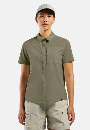 ESSENTIAL - Hemdbluse - vetiver