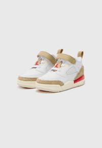 Jordan SPIZIKE UNISEX - Sportbačiai - white/fire red/desert camo/sail/light orewood brown