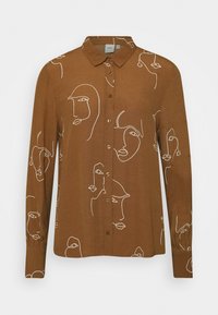 ICHI Camicia - brown