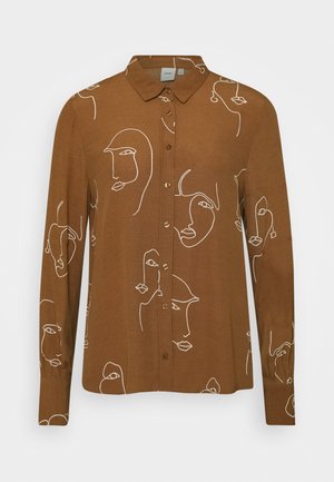 Hemdbluse - brown