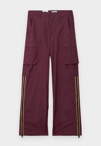 TAMEY - Παντελόνι cargo - red amaranto
