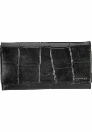 WITH FLAP - Wallet - schwarz