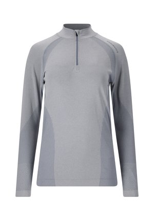 Endurance, FUNKTIONS HALEN W SEAMLESS MIDLAYER - T-shirt à manches longues - flint stone