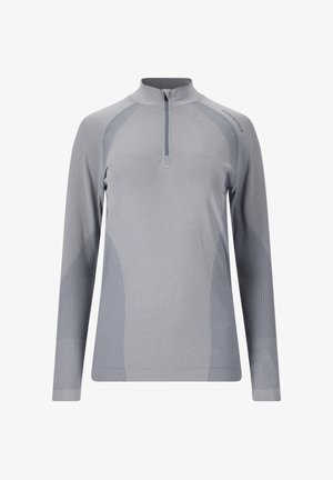 Endurance, FUNKTIONS HALEN W SEAMLESS MIDLAYER - T-shirt à manches longues - flint stone