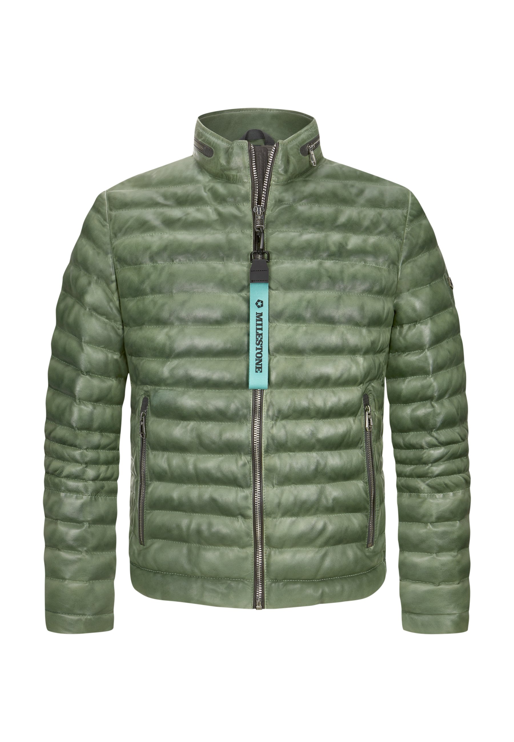 Milestone Steppjacke Milestone Leder Daunenjacke Steppjacke