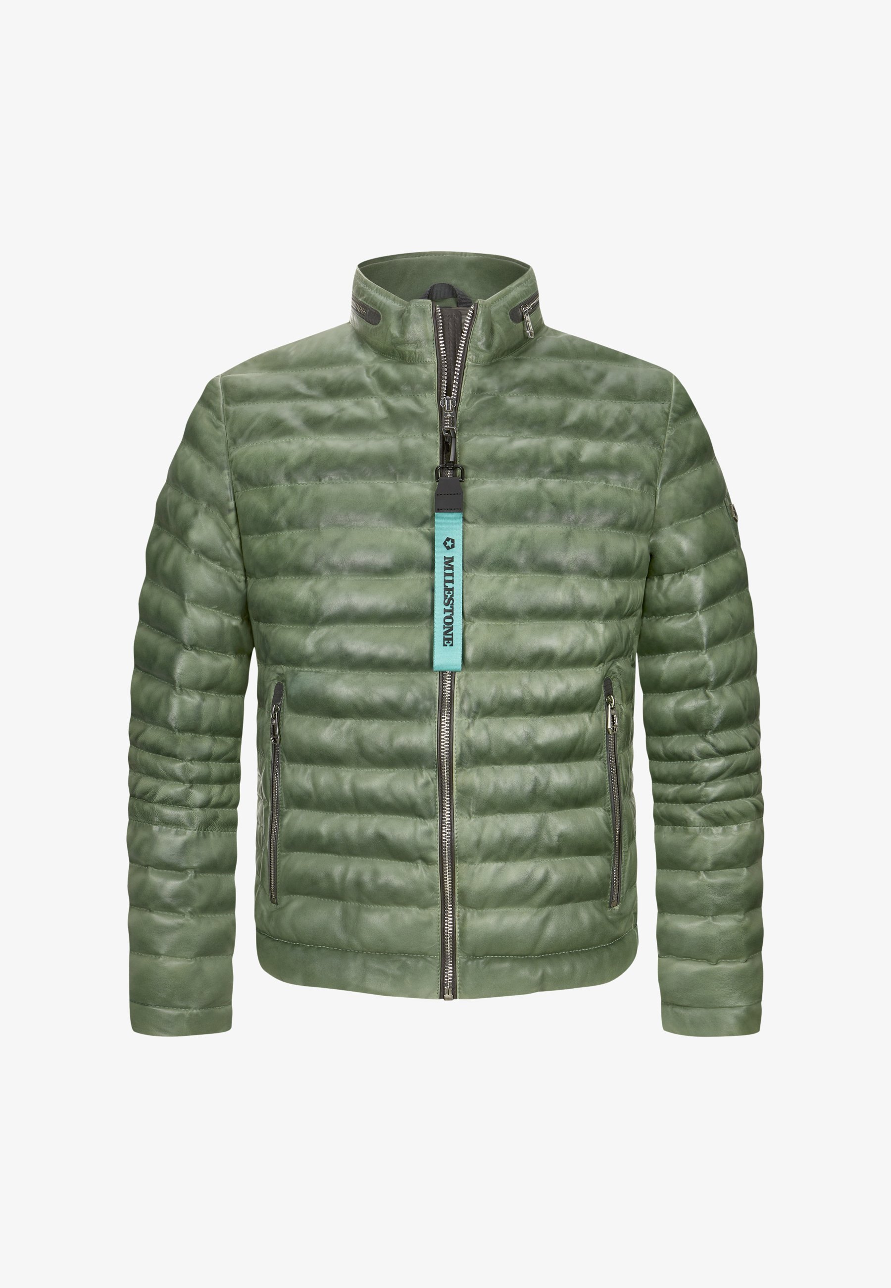 Milestone Steppjacke Milestone Leder Daunenjacke Steppjacke