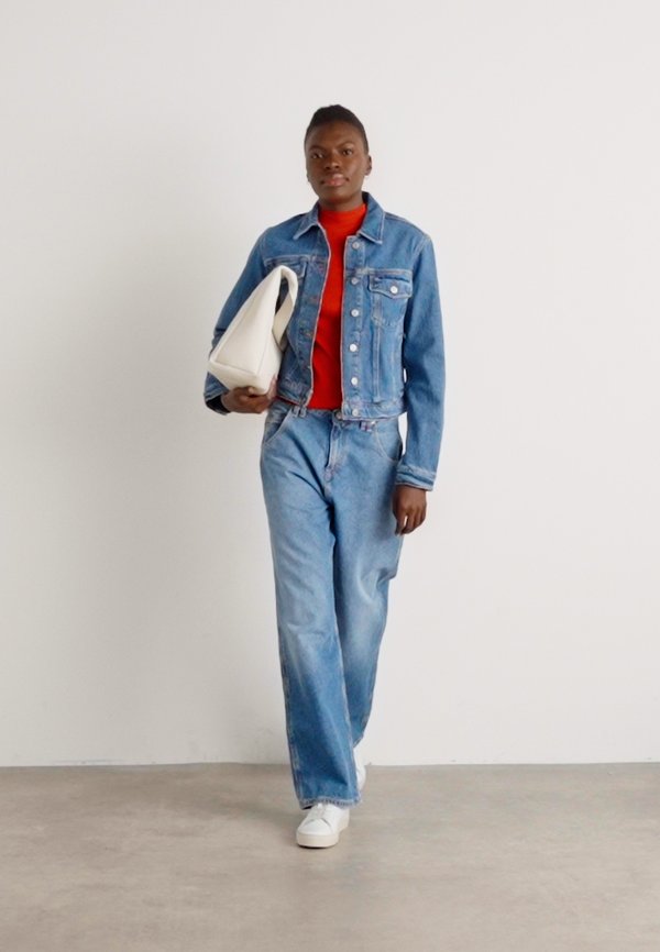 CLASSIC TRUCKER JACKET  - Denim jacket - denim medium4