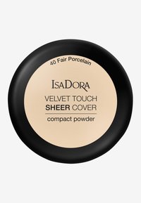 IsaDora VELVET TOUCH SHEER COVER COMPACT POWDER - Powder - fair porcelain