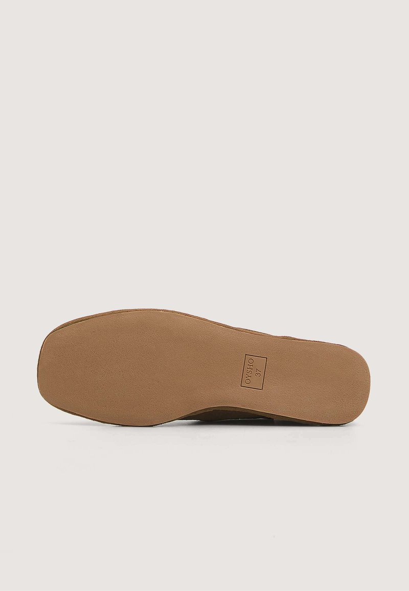 Damen Klassische Ballerinas | OYSHO SPLIT Klassischer Ballerina brown/braun - SL75895 Damen Klassische Ballerinas | OYSHO SPLIT Klassischer Ballerina brown/braun - SL75895