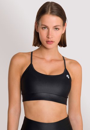 OCEANSAPART KIMMY STRAP - Reggiseno sportivo con sostegno medio - shiny black