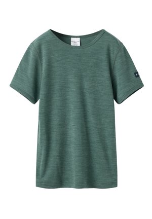 THERMAL BASE LAYER - T-shirts basic - dark forest melange