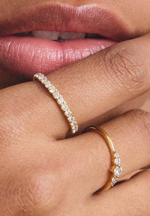 THOMAS SABO, Anello - gelbgoldfarben, weiß