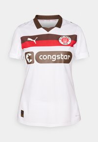 FCSP AWAY - Club wear - white/espresso brown