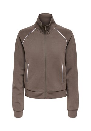 ONLY Play, ONPSAGE Sweat - Sweat zippé - brown
