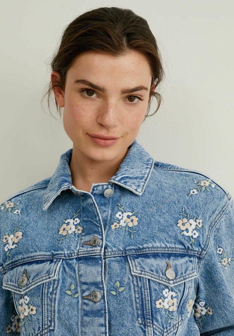 Damen Leichte Jacken | C&A Jeansjacke denim blue/blau - HK95656 Damen Leichte Jacken | C&A Jeansjacke denim blue/blau - HK95656