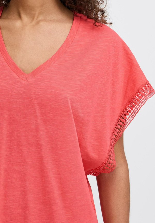 IHOLYA - Print T-shirt - geranium4