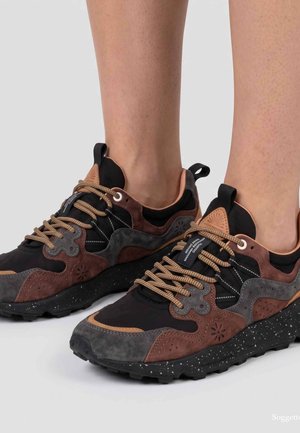 Flower Mountain, SNEAKER FLOWER MOUNTAIN YAMANO 3 M - Sneakers basse - dark grey black dark brown