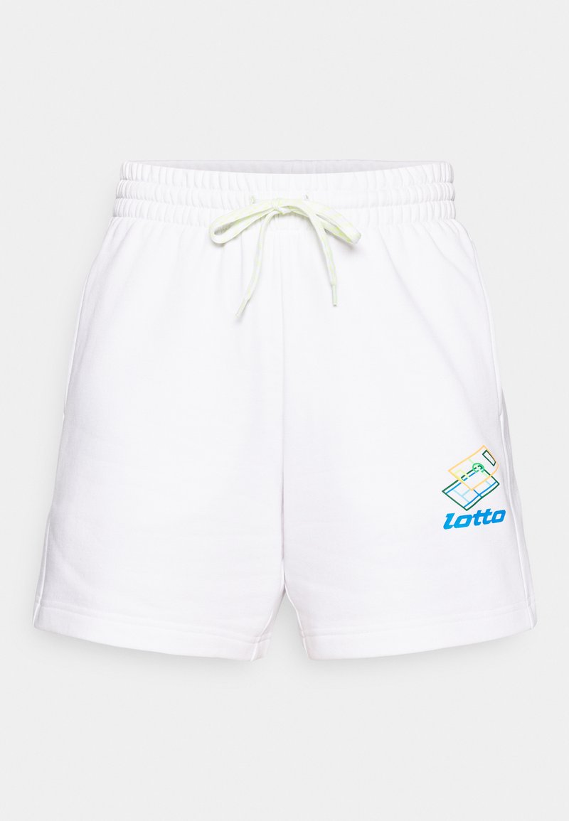 Lotto Pantaloncini sportivi bright white/bianco Zalando