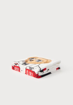 Polo Ralph Lauren, HOLIDAY BEAR - Одеяло - red/black/white