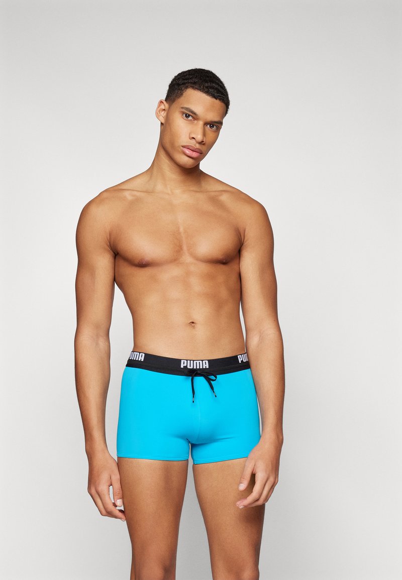 Puma - SWIM MEN LOGO TRUNK - Peldēšanas šorti - speed blue, Palielināt