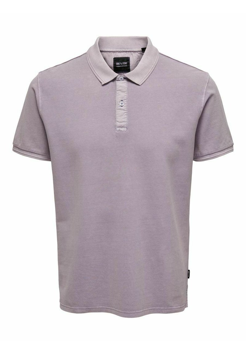 Only & Sons ONSTRAVIS SLIM WASHED - Polo - purple ash