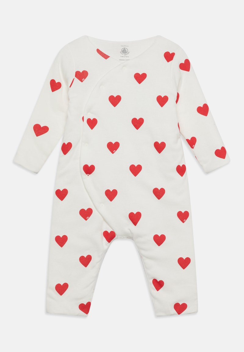 Petit Bateau COMBINAISON LONGUE - Pyjama - marshmallow/terkuit