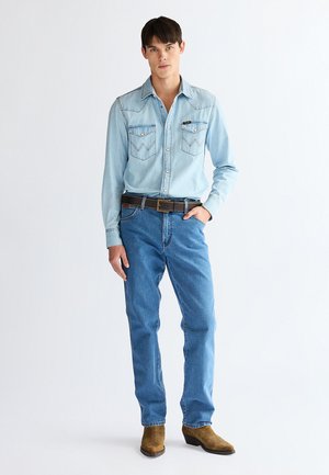 Wrangler, STITCHED - Gürtel - brown