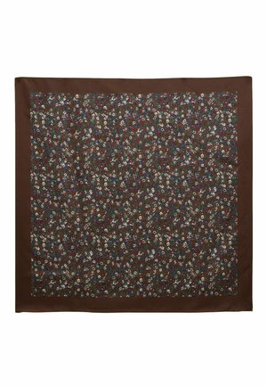 ELSIE SMALL SQUARE - Sciarpa - chocolate brown