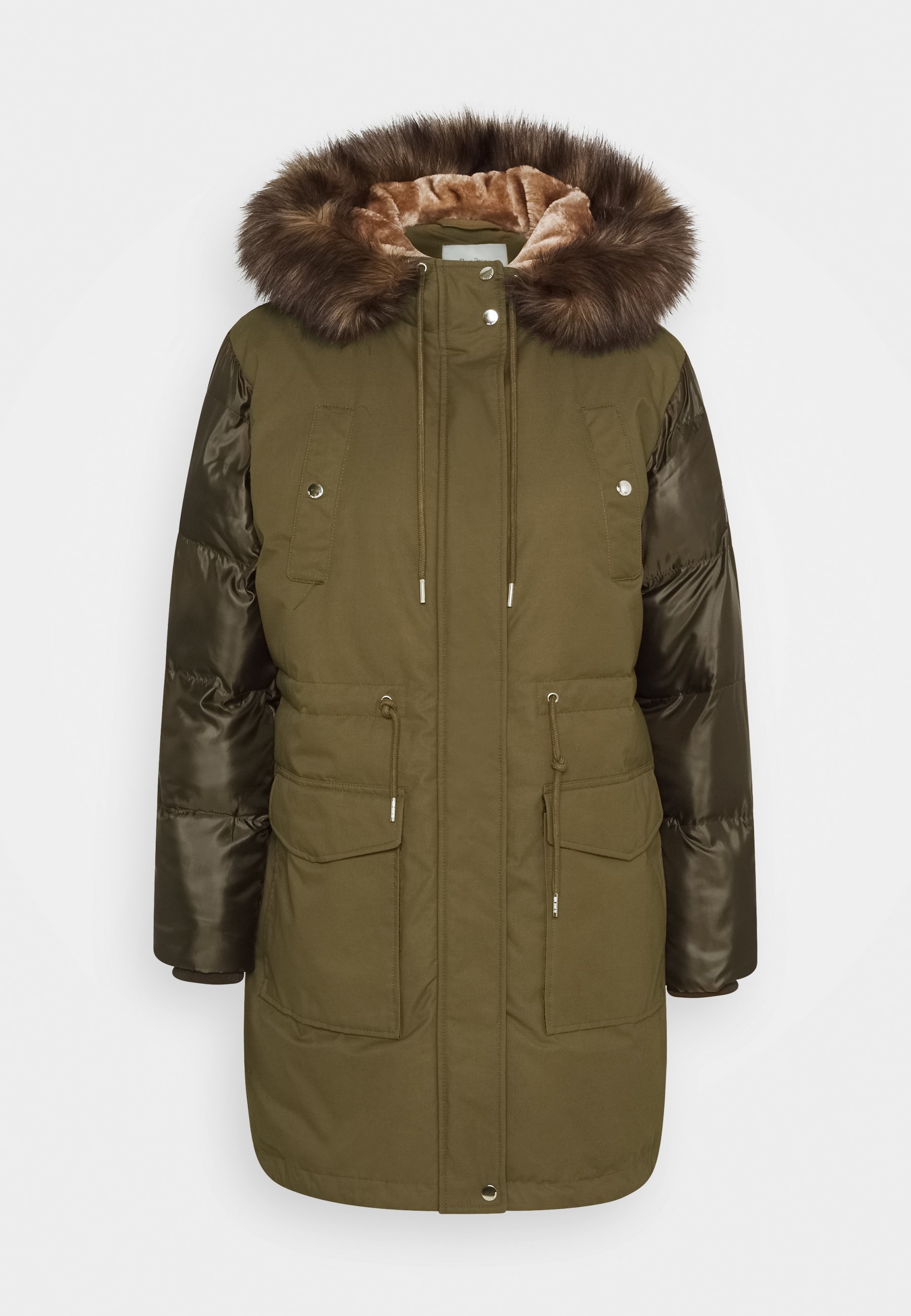Pepe Jeans FRIDA Parka forest greengrønn Zalando.no Pepe Jeans ALMAH Dunjakke after dark green Zalando.no