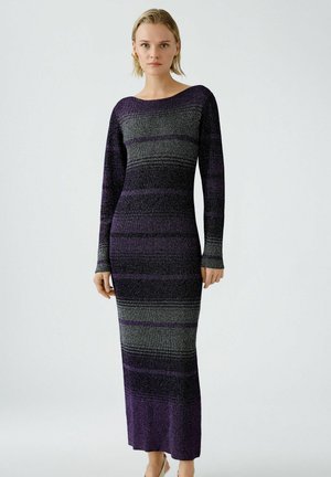 MIT GLANZGARN - Jumper dress - lilac grey
