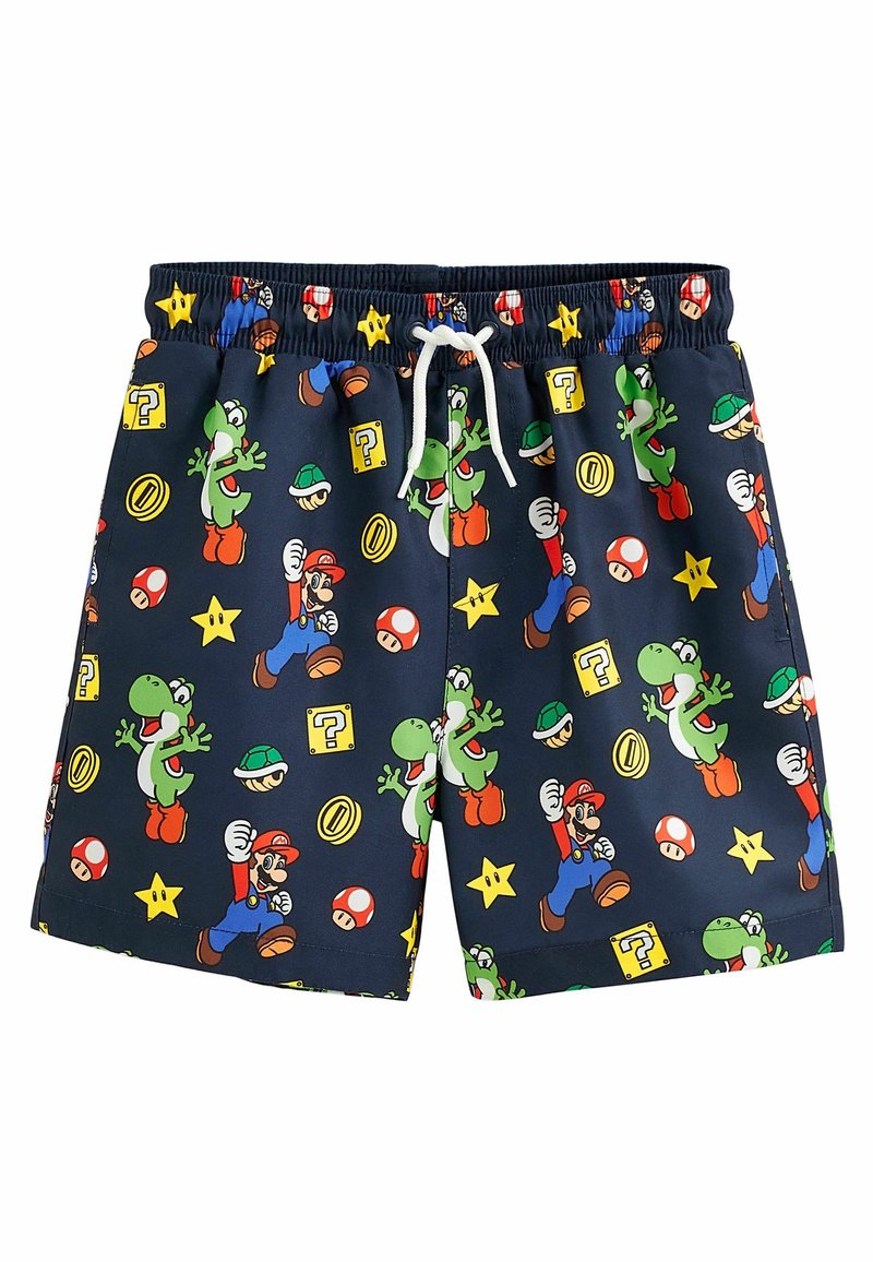 Next - LICENCE  - Badeshorts - black mario, Forstør