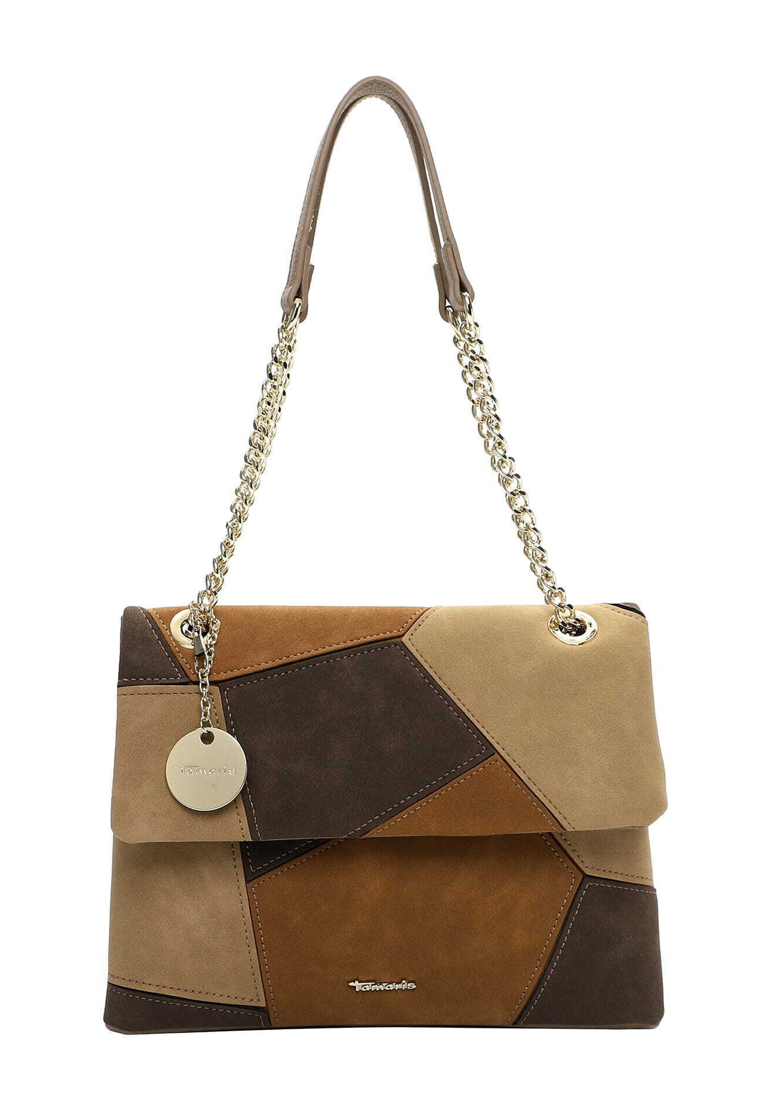 Tamaris Damen Umhängetasche Juliane – Lederimitat, 23x16x7cm, Mit Ornament & Verstellbarem Riemen