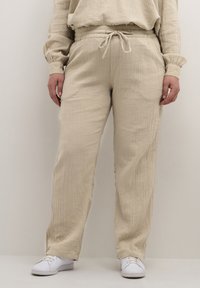 Kaffe Curve KCHELLA  - Kelnės - feather gray
