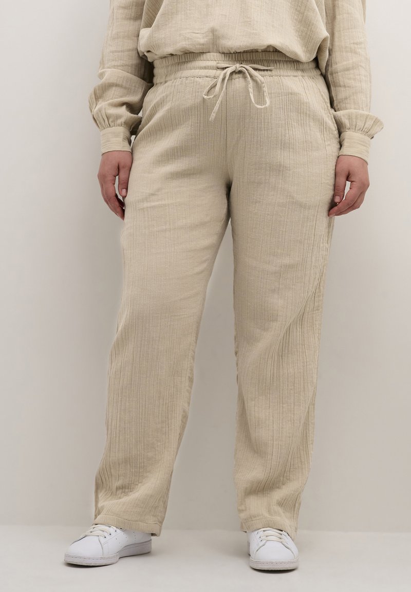 Kaffe Curve KCHELLA  - Kelnės - feather gray