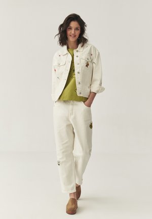 TATUUM MISKO 1 - Straight leg jeans - off white