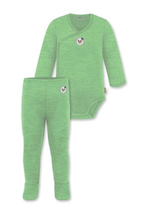WICKEL LANGARM KAITAIA UND DALE SET - Unterhose lang - grün