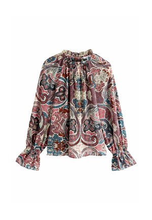 VOLUME - Blúz - pink paisley print