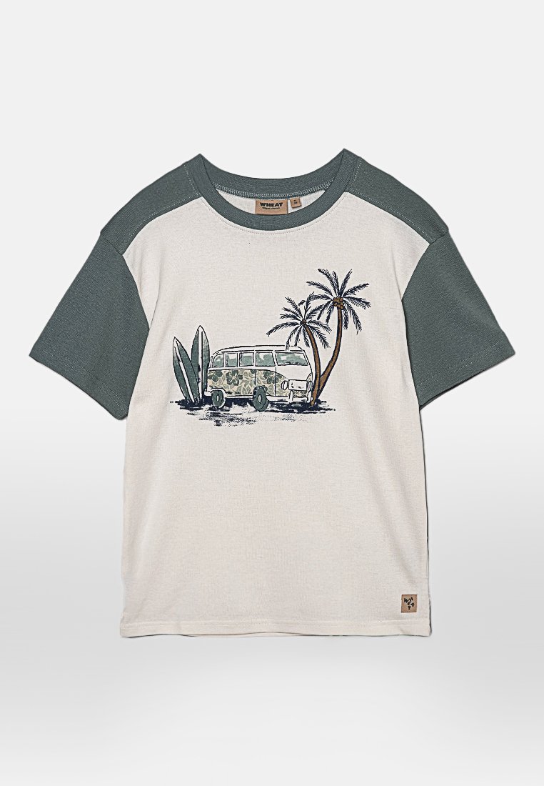 Wheat T-shirt print crème Wheat T-shirt print crème